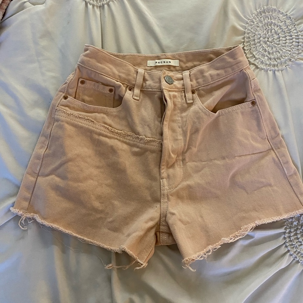 Pacsun Pink Carpenter Shorts